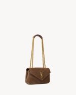 YSL LOULOU small in MATELASSÉ suede - Image 2